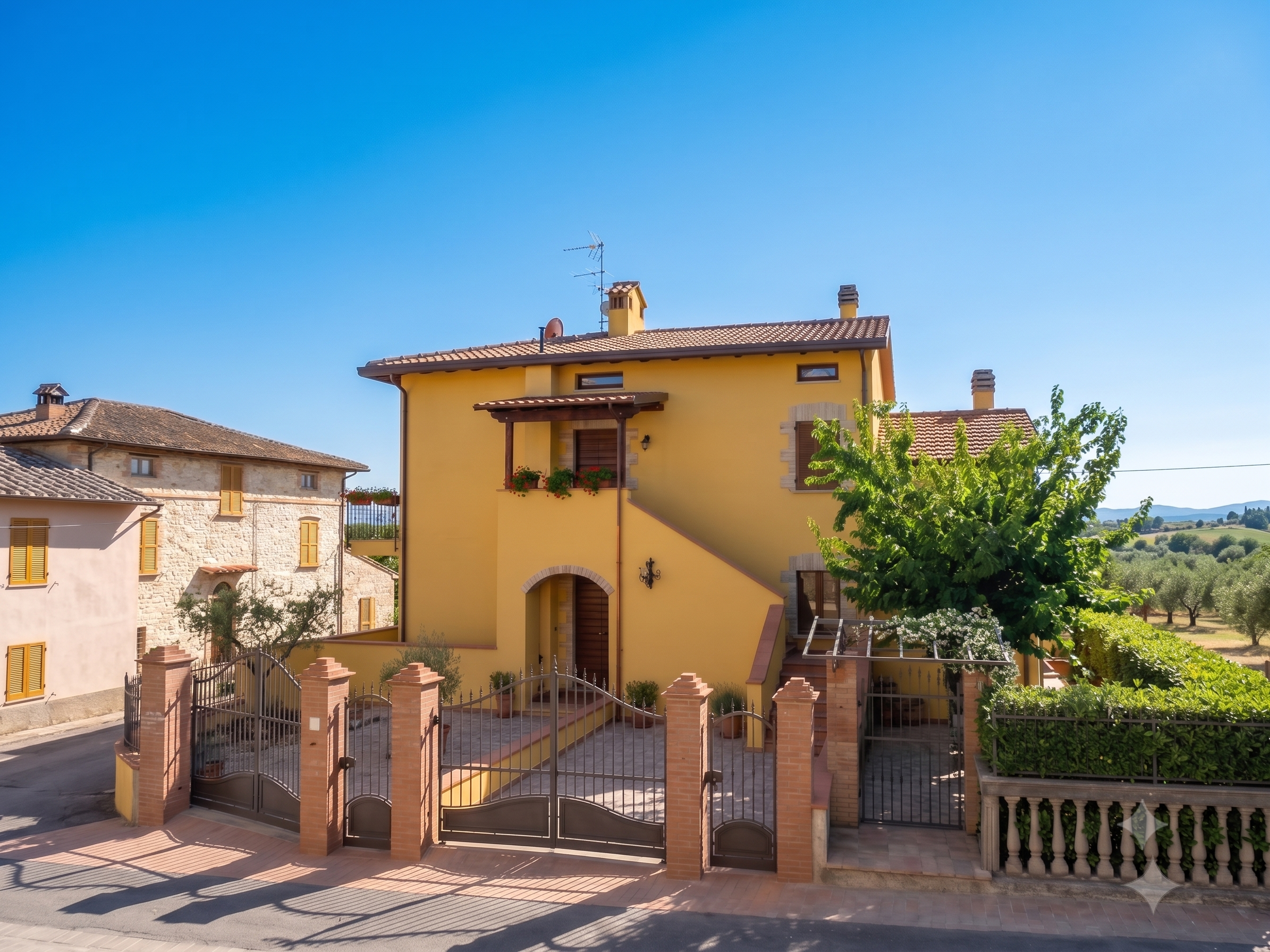villa unifamiliare realizzata a Perugia da Quaglia Costruzioni.